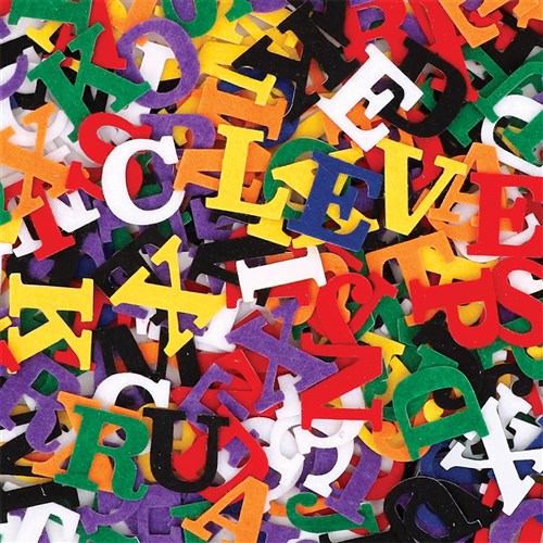 Felt Stickers - Alphabet - Pack of 720