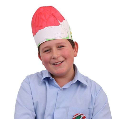 Cardboard Christmas Crowns - Pack of 10