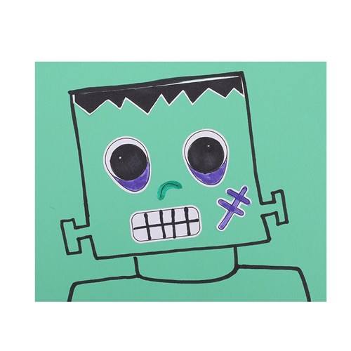 Halloween Colour In Stickers - Pack of 210