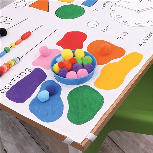 Cotton Banner with Ties - Each