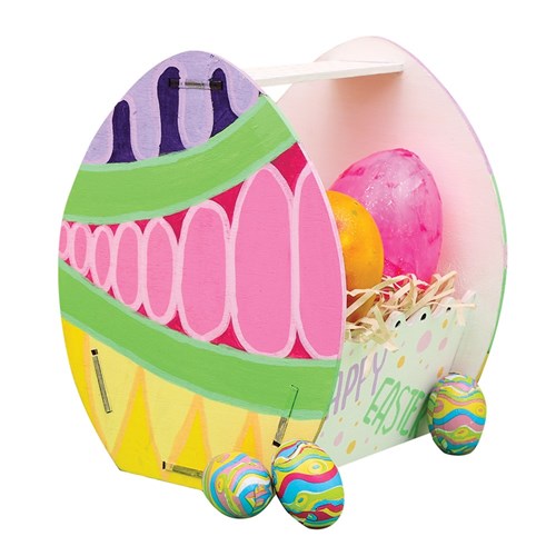 Wooden Egg Baskets - Pack of 10