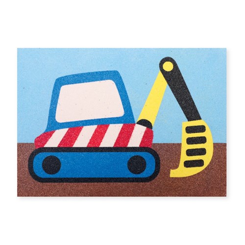 Construction Sticky Art Sheets - Pack of 20