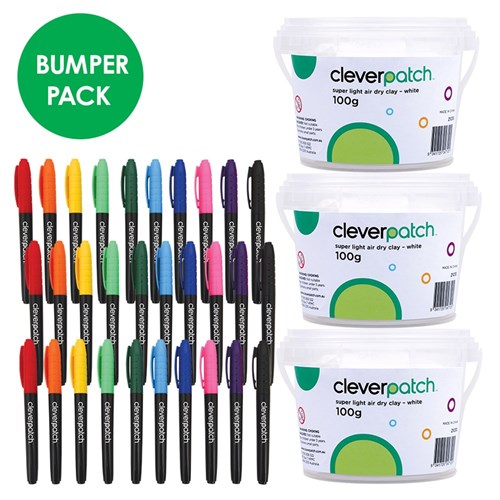CleverPatch Super Light Air Dry Clay Bumper Pack