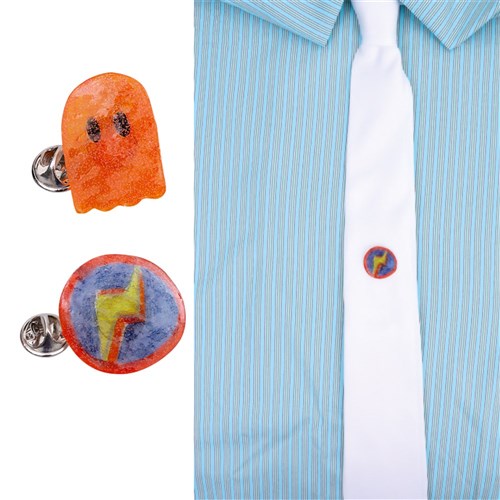 Design Your Own Pins - Silver - Pack of 50