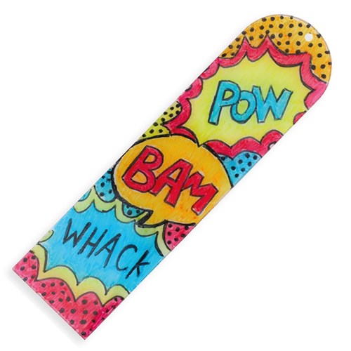 Clear Acrylic Bookmarks - Pack of 10