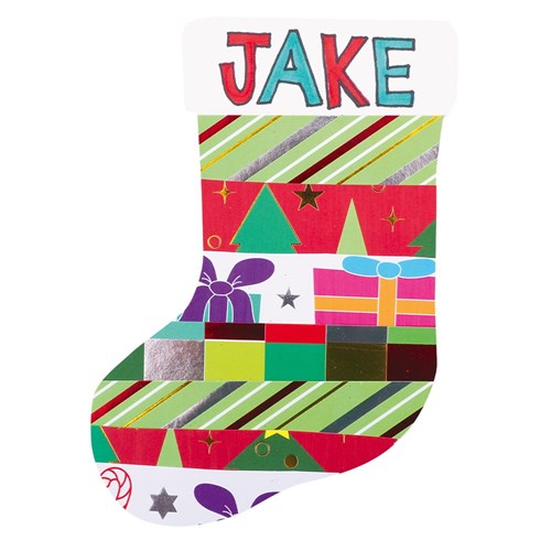 Christmas Craft Paper - Foil Details - Pack of 20