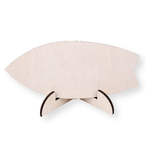 Wooden Surfboard - Large - Each