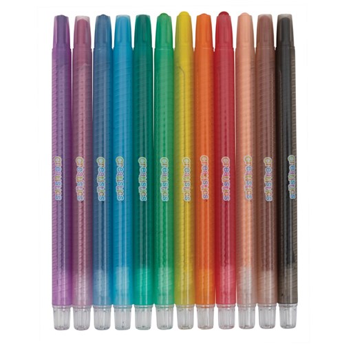 Creatistics Twist Crayons - Pack of 12