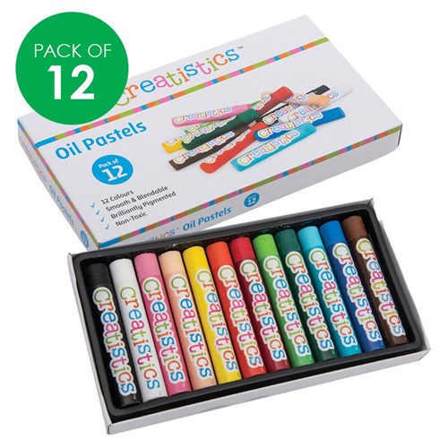 Creatistics Oil Pastels - Pack of 12