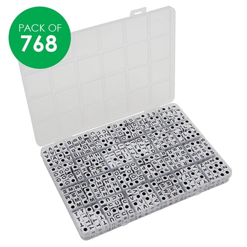 Alphabet Beads - Pack of 768