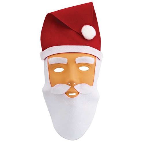 White Plastic Masks - Pack of 12