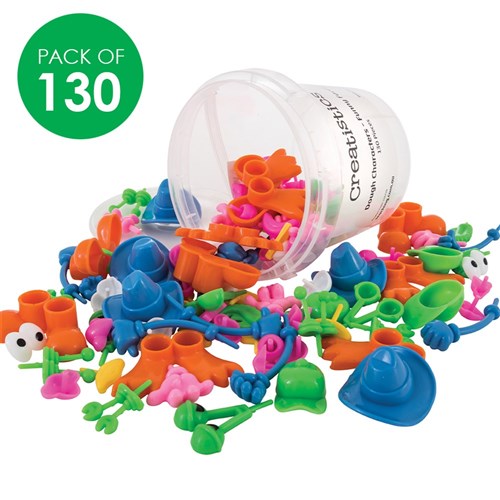 Dough Character Pieces - Pack of 130