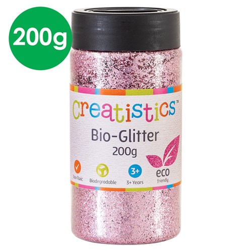 Bio-Glitter - Pink - 200g