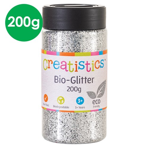 Bio-Glitter - Silver - 200g