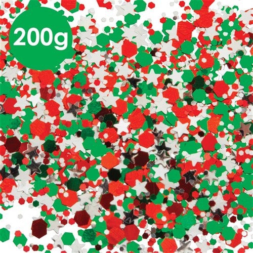 Bio-Glitter & Stars - Christmas - 200g