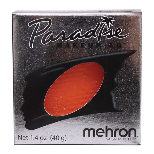 Paradise Face & Body Paint - Orange - 40g Cake