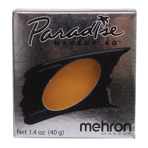 Paradise Face & Body Paint - Yellow - 40g Cake