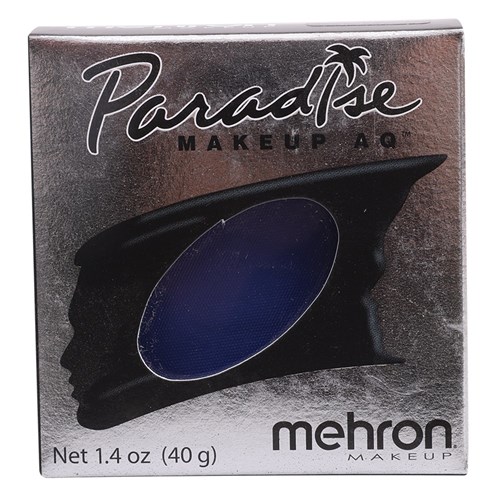 Paradise Face & Body Paint - Dark Blue - 40g Cake