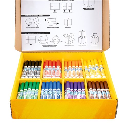 Crayola Washable Broad Line Markers Classroom Set - Pack of 120