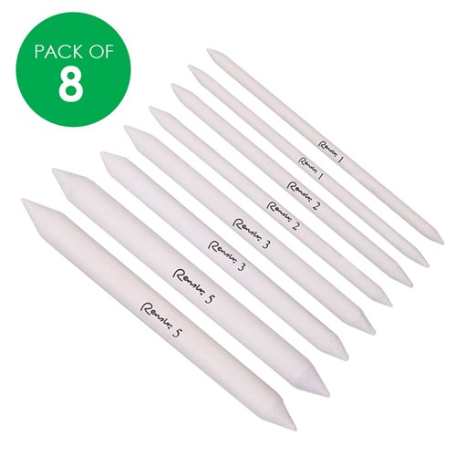 Paper Stumps - Assorted - Pack of 8