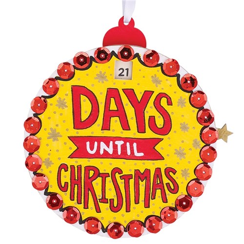 Wooden Hanging Countdown Calendars - Pack of 10