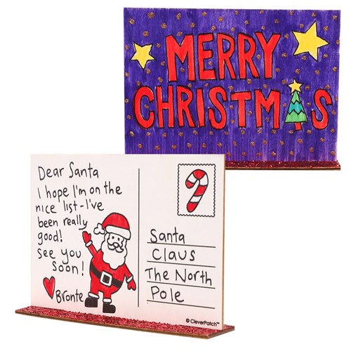 Wooden Standing Postcards - Pack of 10