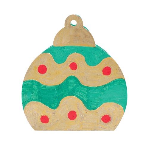 Cardboard Bauble Treat Holders - White - Pack of 10