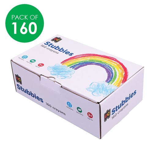 Chubby Crayons - Pack of 160