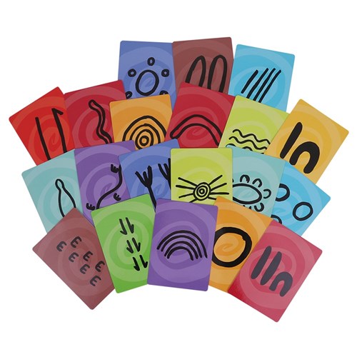 Indigenous Symbol Flash Cards - Pack of 20