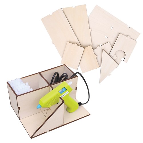 Wooden Glue Gun Organiser - Each