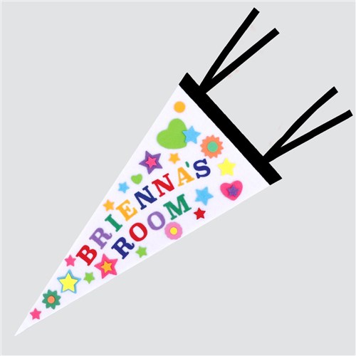 Felt Pennant Flags - Pack of 10