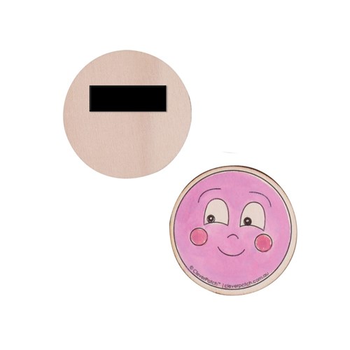 Wooden Emotions Magnets - Pack of 10