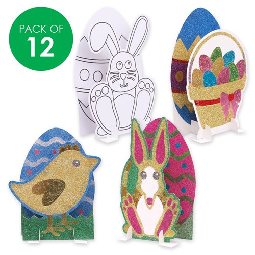 3D Sticky Art Scenes - Easter - Pack of 12