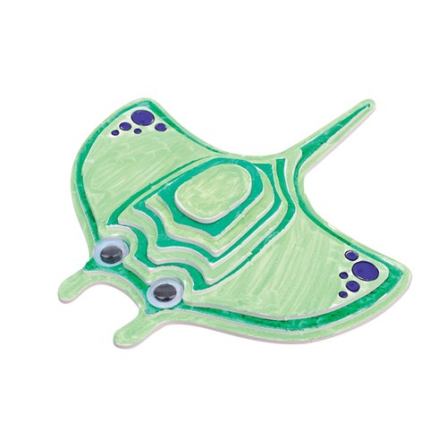 3D Cardboard Animal Puzzles - Stingray - Pack of 10