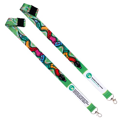 Indigenous Designed Lanyard - The Serpent - Each