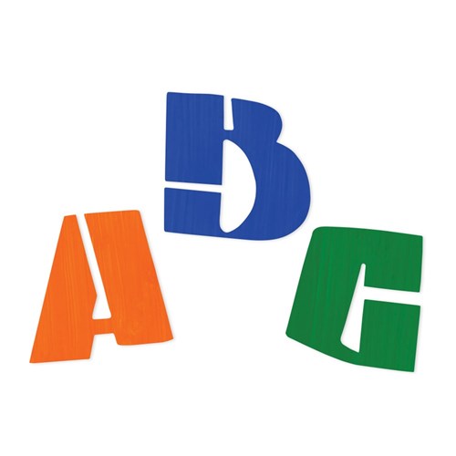 Alphabet Stencils - Pack of 26