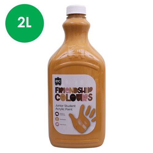 EC Friendship Colours Acrylic Paint - Honey - 2L