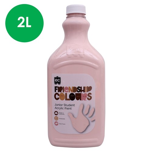 EC Friendship Colours Acrylic Paint - Peach - 2L