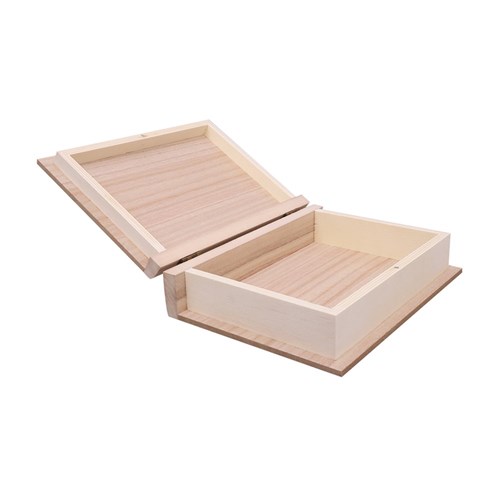 Wooden Book Box - 17 x 23cm - Each