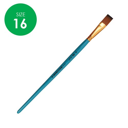 Taklon Flat Paint Brush - Size 16
