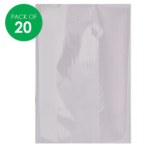 Foil Art Sheets - Silver - Pack of 20