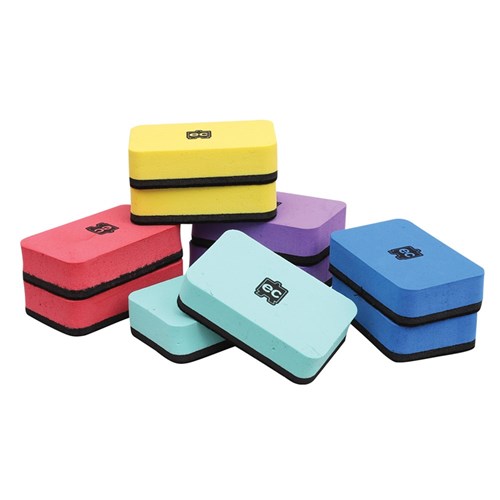Magnetic Whiteboard Erasers - Pack of 10
