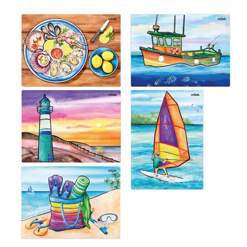 Aquapaint - Coastal Escape - Pack of 5