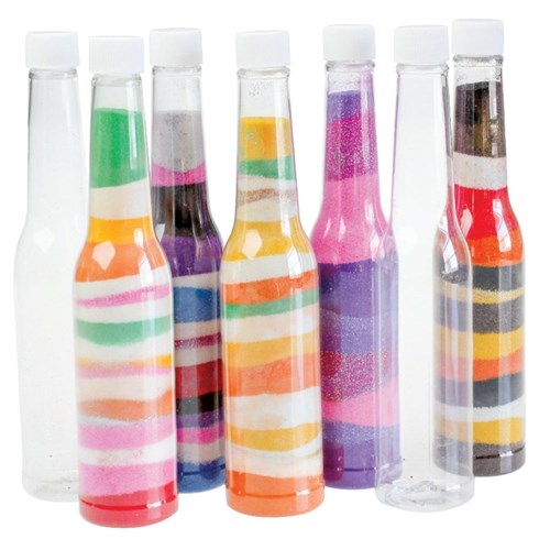 Funky Sand Art Bottles