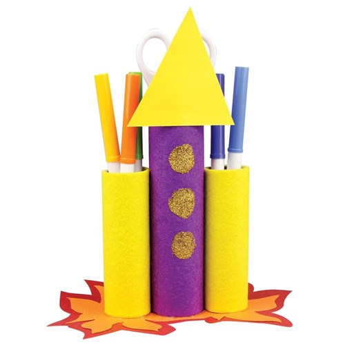 Rocket Pen Holder