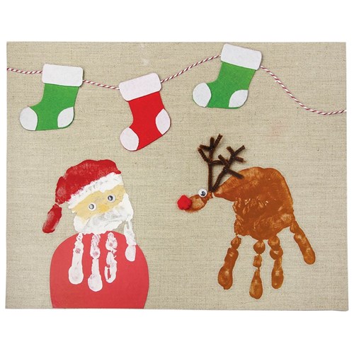 Large Christmas Canvas