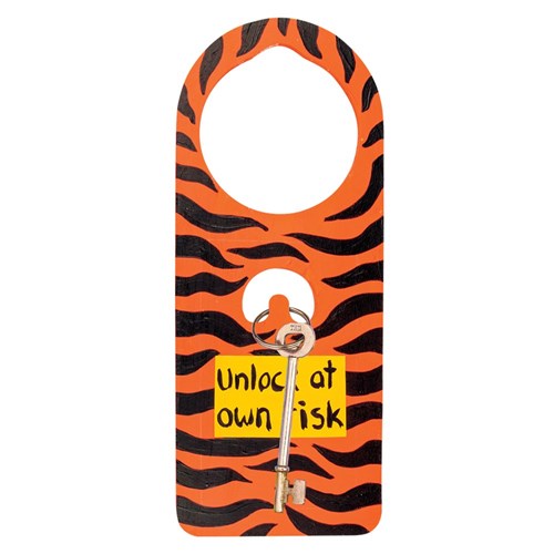 Tiger Stripe Door Hanger